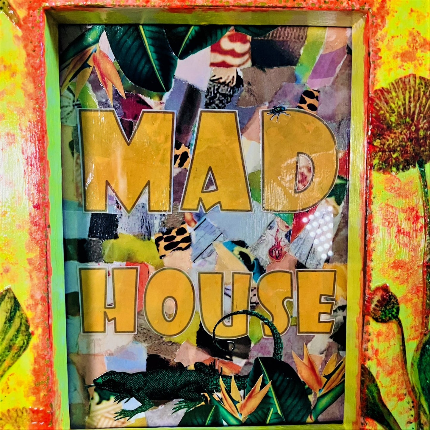 "Mad House" Framed Artwork