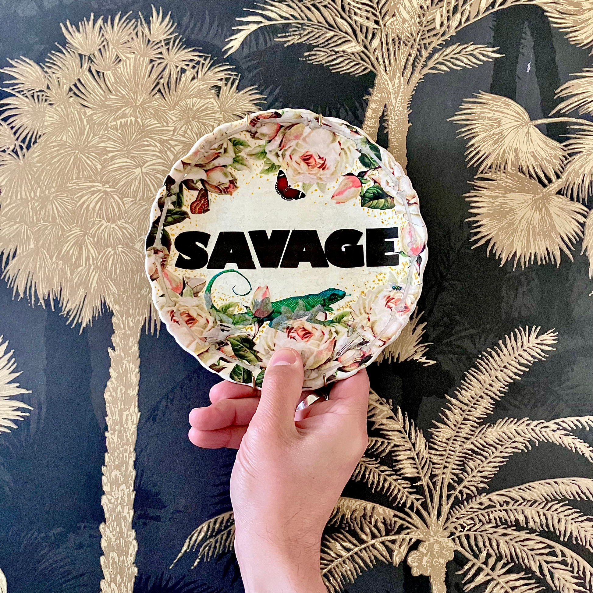 "Savage" Wall Plate by House of Frisson