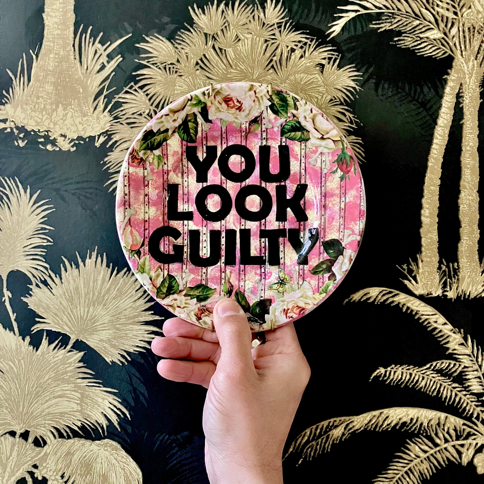 Guilty Wall Plate by House of Frisson