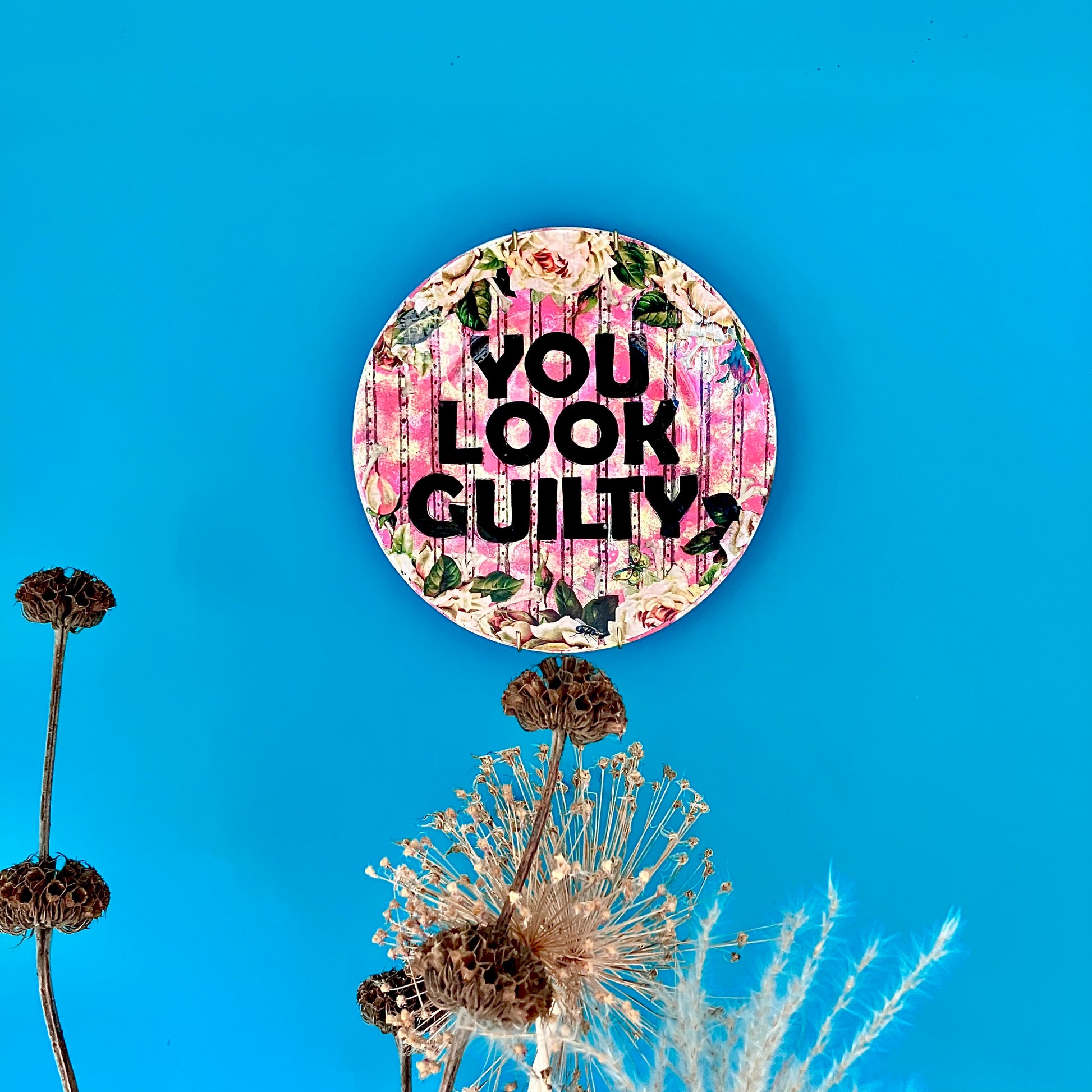 Guilty Wall Plate by House of Frisson